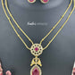 KA1026 - Ruby Radiance Pendant Set