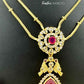 KA1026 - Ruby Radiance Pendant Set