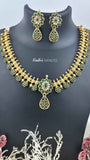 KA1028 - Emerald Royalty Necklace