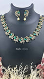 KA1037 - Green Glamour Necklace