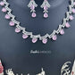 KA1053 - Pink Teardrop Necklace