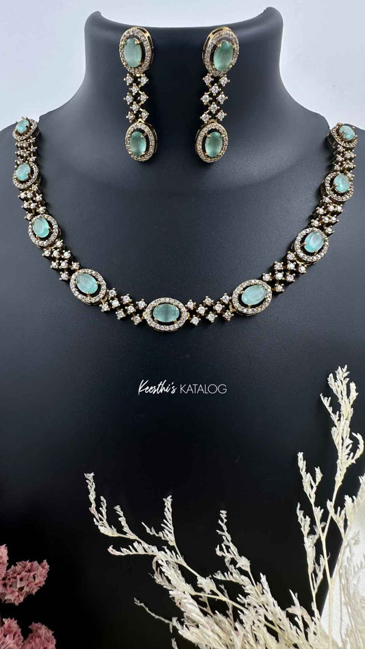 KA1065 - Aqua Royale Necklace Set