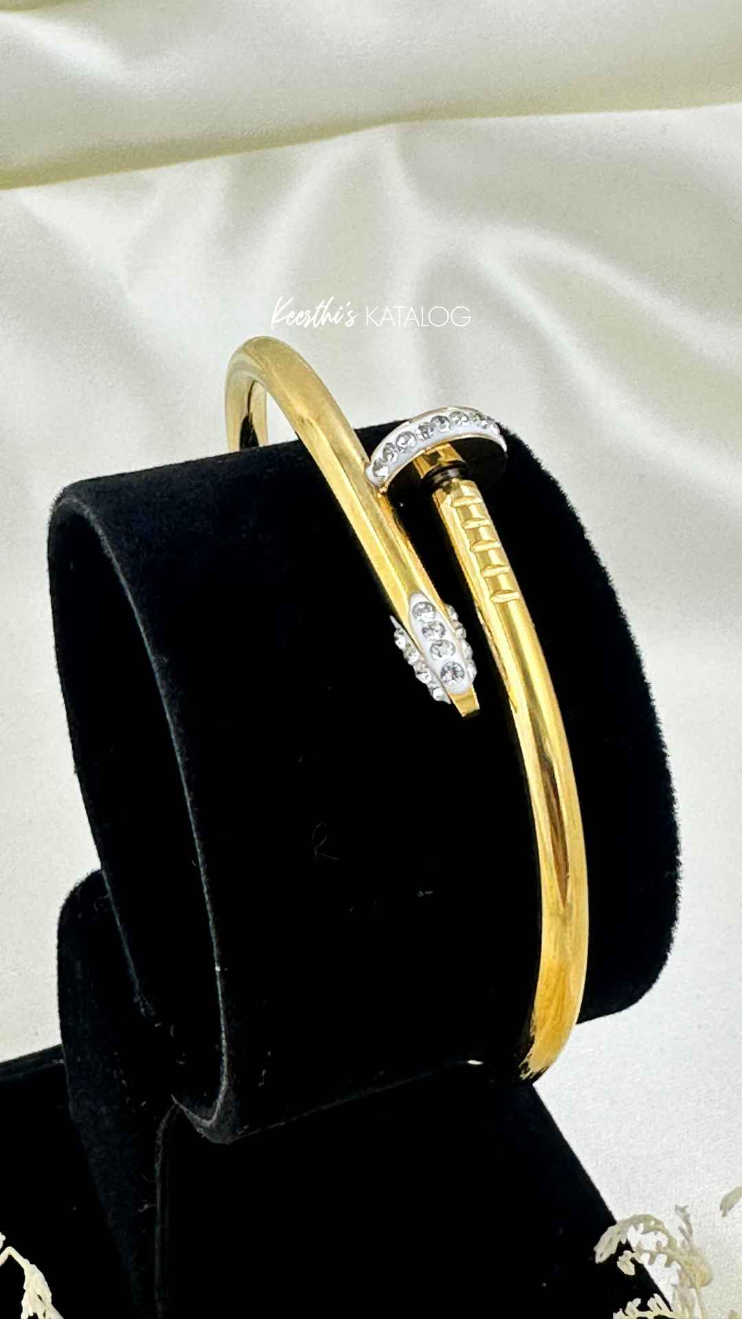 KBD1005 - Shimmered Edge Bangle-Bracelet