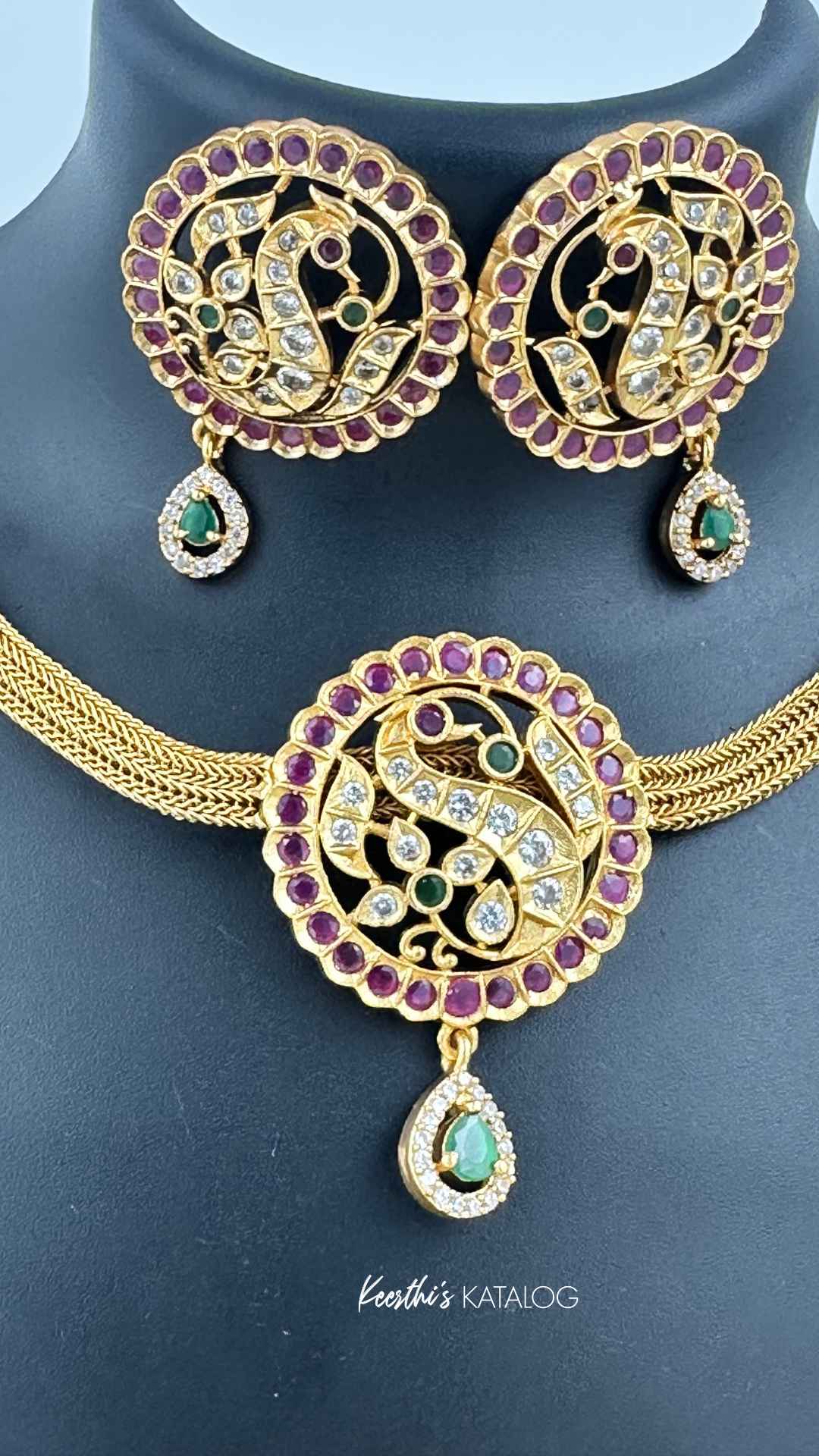 KC1024 - Mayura Manjari Choker