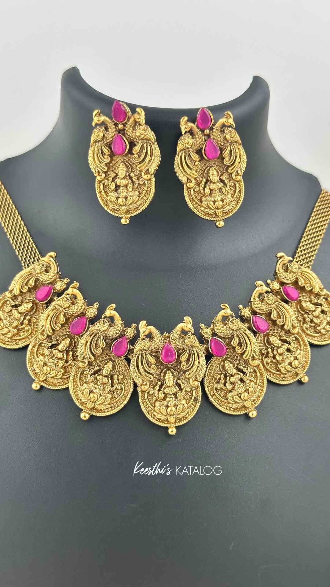 KC1029 - Lakshmi Mayura Choker