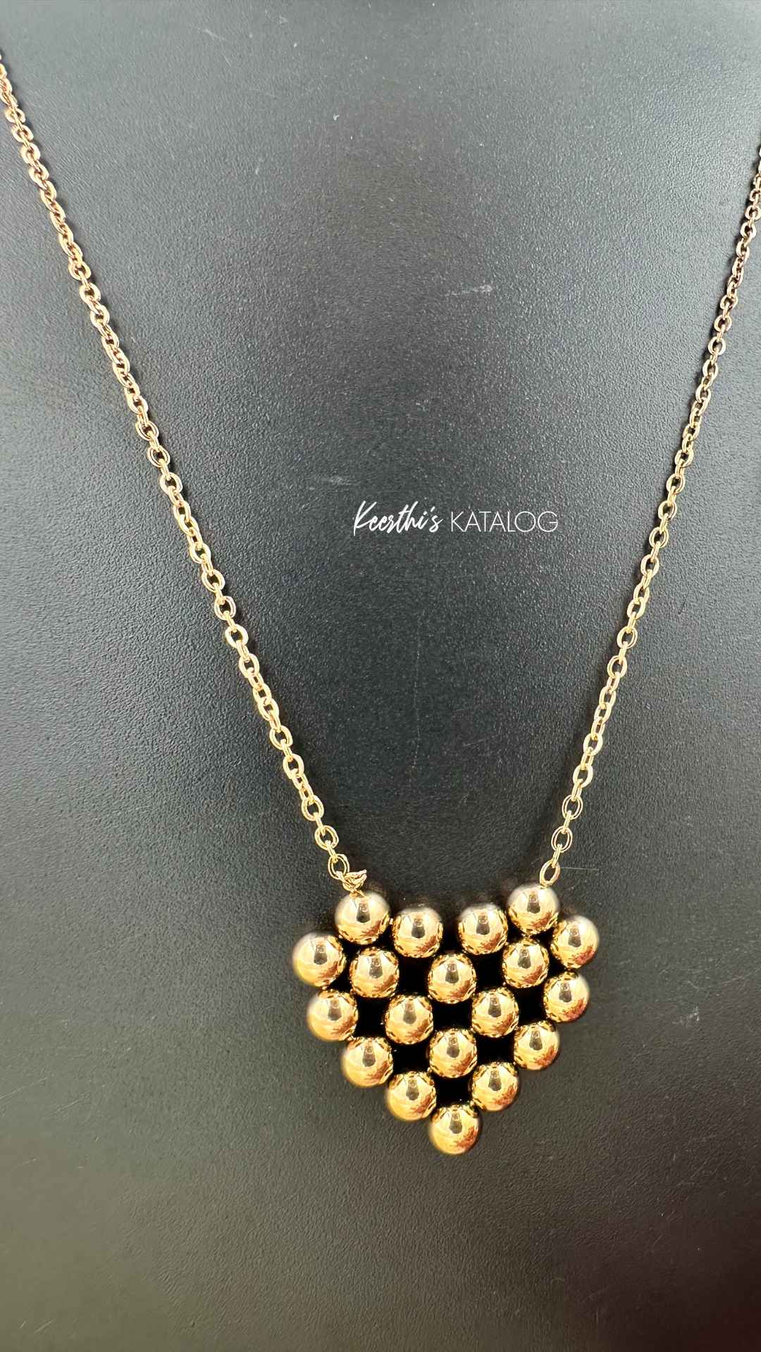 KD1008 - Sphere Symphony Necklace