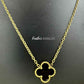 KD1009 - Midnight Clover Necklace