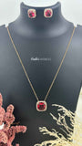 KD1019 - Crimson Luxe Necklace