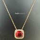 KD1019 - Crimson Luxe Necklace