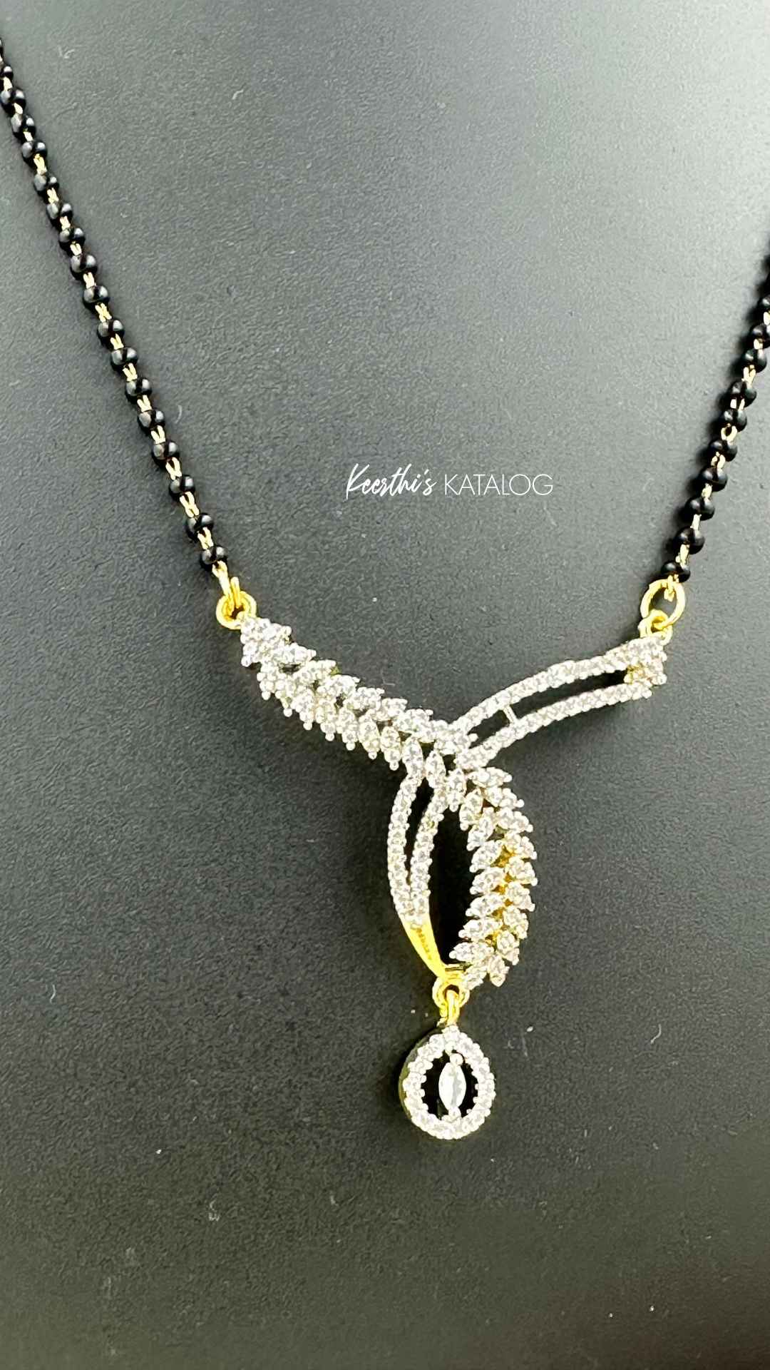 KM1002 - Swirling Harmony Mangalsutra