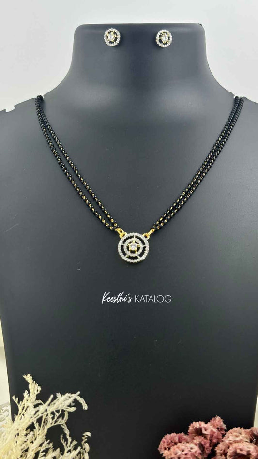 KM1004 - Circular Elegance Mangalsutra