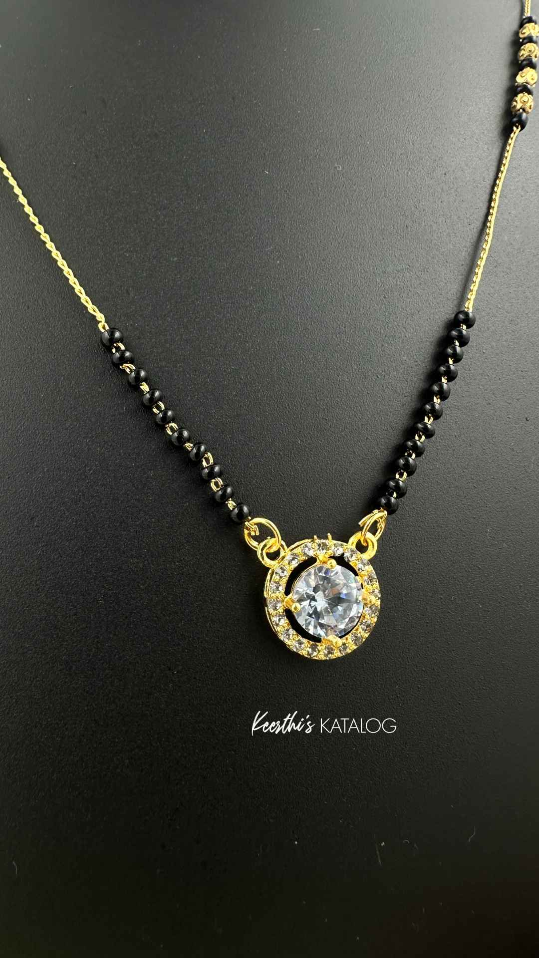 KM1007 - Golden Halo Mangalsutra