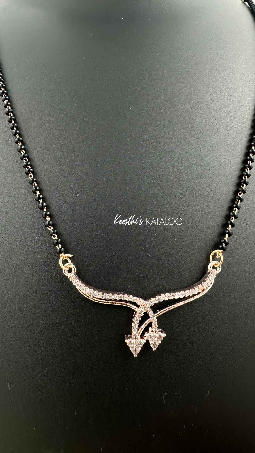 KM1009 - Triangular Harmony Mangalsutra