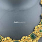 KN1017 - Emerald Blossom Necklace