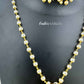 KN1026 - Pearl Drop Necklace Set