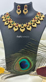 KN1055 - Multi Chandbali Necklace