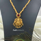 KN1097 - Lakshmi Ball Ruby Necklace