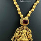 KN1097 - Lakshmi Ball Ruby Necklace