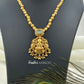 KN1098 - Lakshmi Ball Aqua Necklace