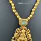 KN1098 - Lakshmi Ball Aqua Necklace