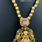 KN1099 - Lakshmi Ball Pastel Pink Necklace