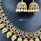 KN1114 - Mango Jhumka Necklace Set