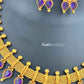 KN1125 - Purple Rain Necklace Set