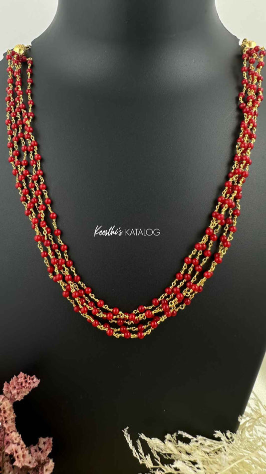 KP1021 - Raktha Pushpa Necklace