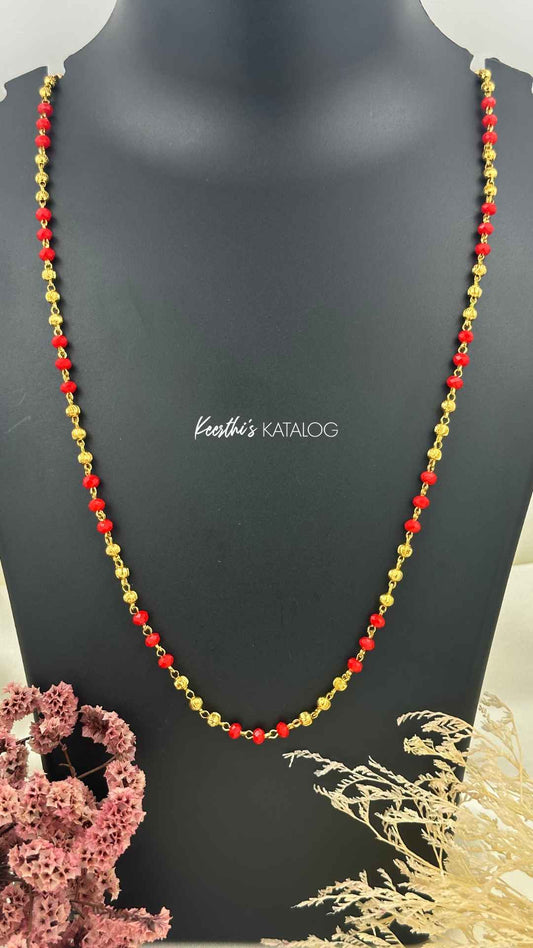 KG1026 - Kumkuma Gold Plated Maala